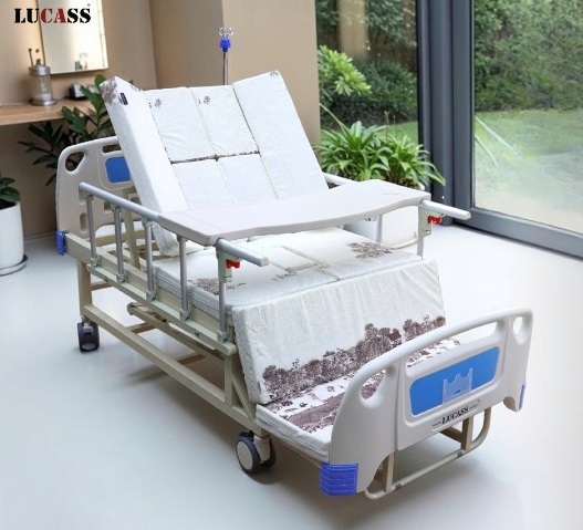 Giường Y Tế 5 Tay Quay Lucass VGB41
